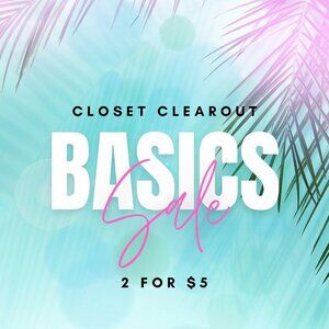 2/$5 Basics Sale!
